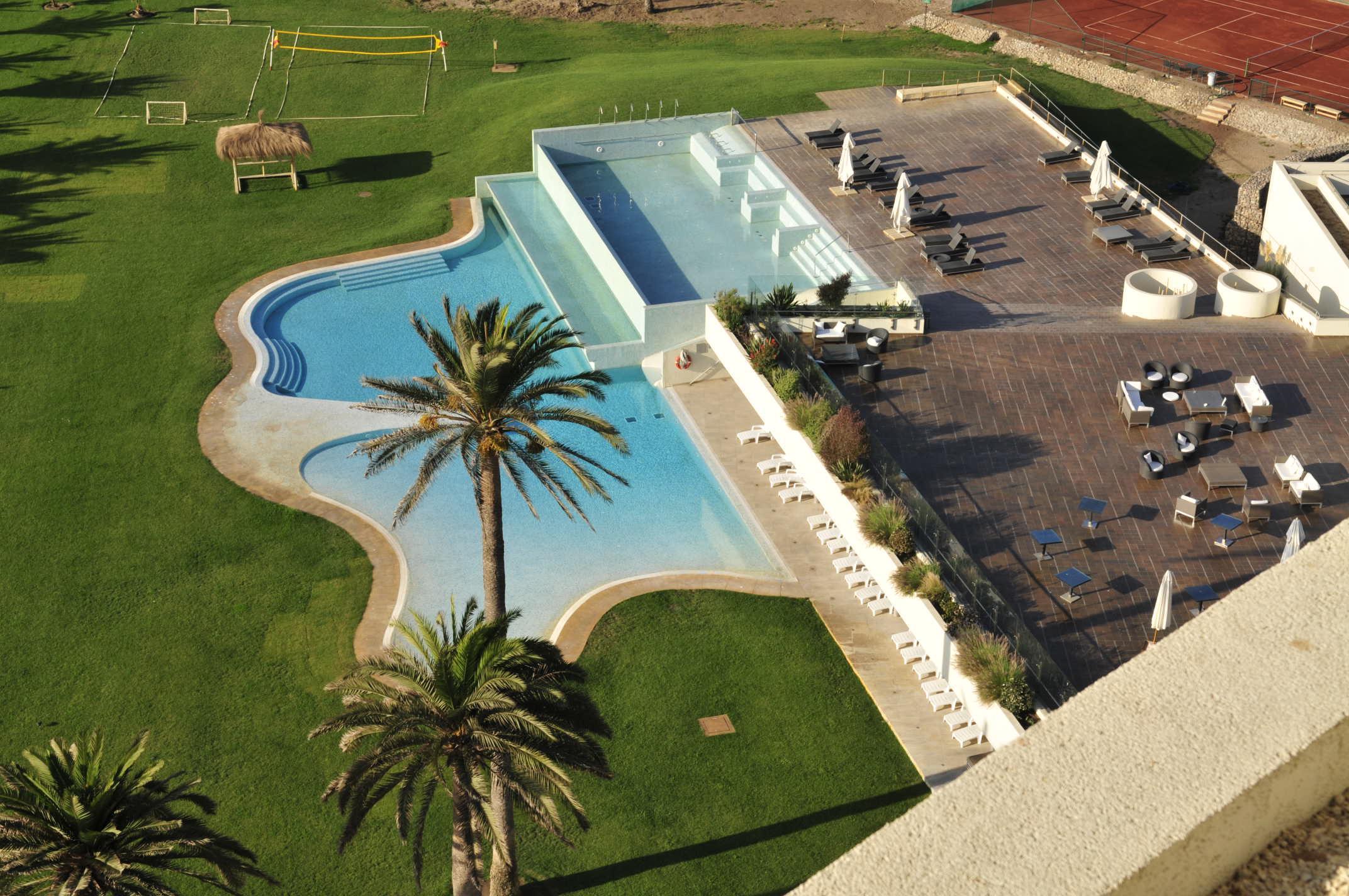 Enjoy Coquimbo Hotell Exteriör bild The swimming pool at the complex