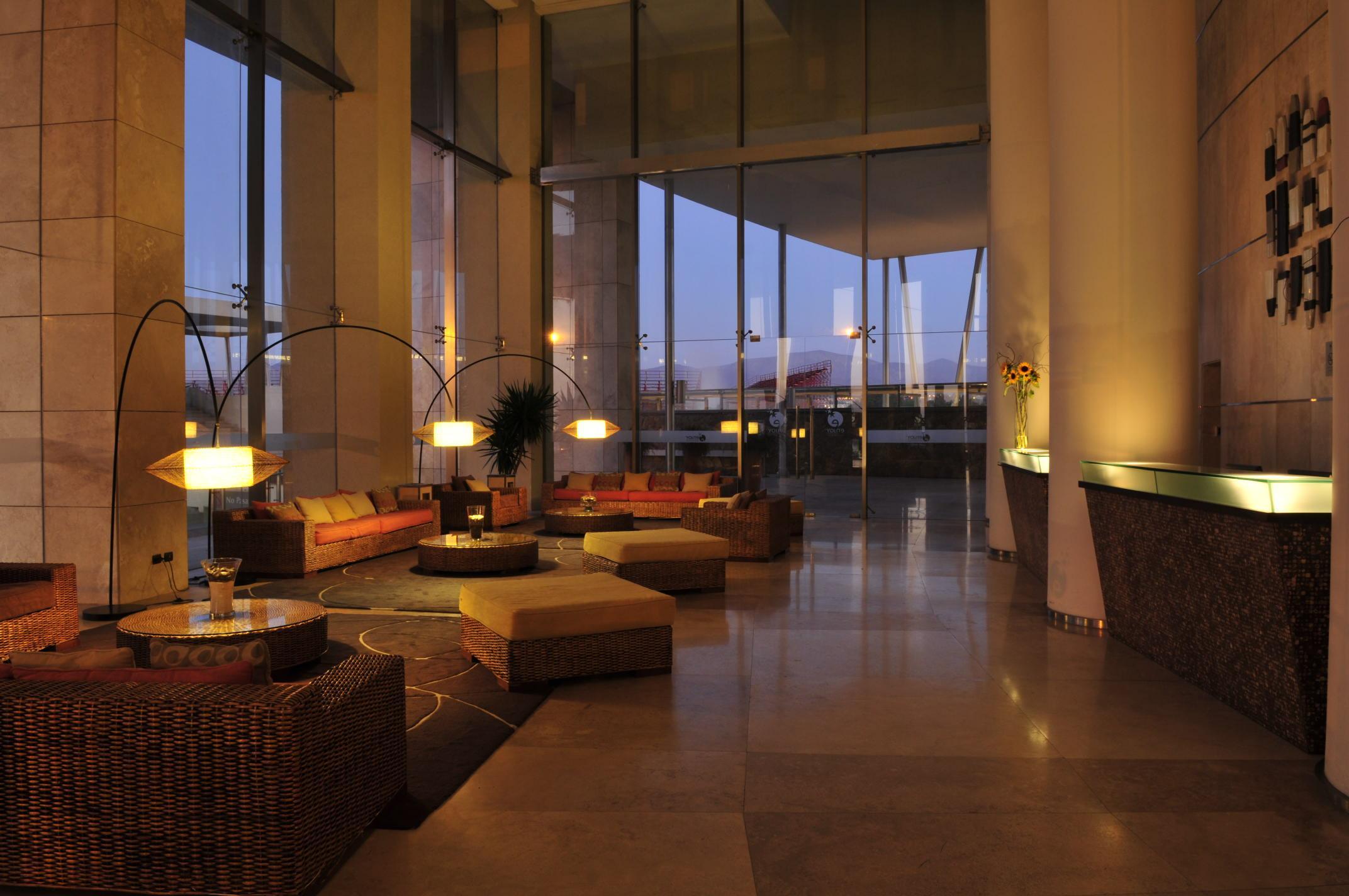 Enjoy Coquimbo Hotell Exteriör bild The lobby of the hotel